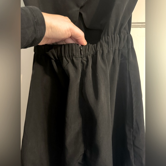 NWOT By Corpus Black Scalloped Sleeveless Mini dress with open back - size Small - Picture 9 of 11